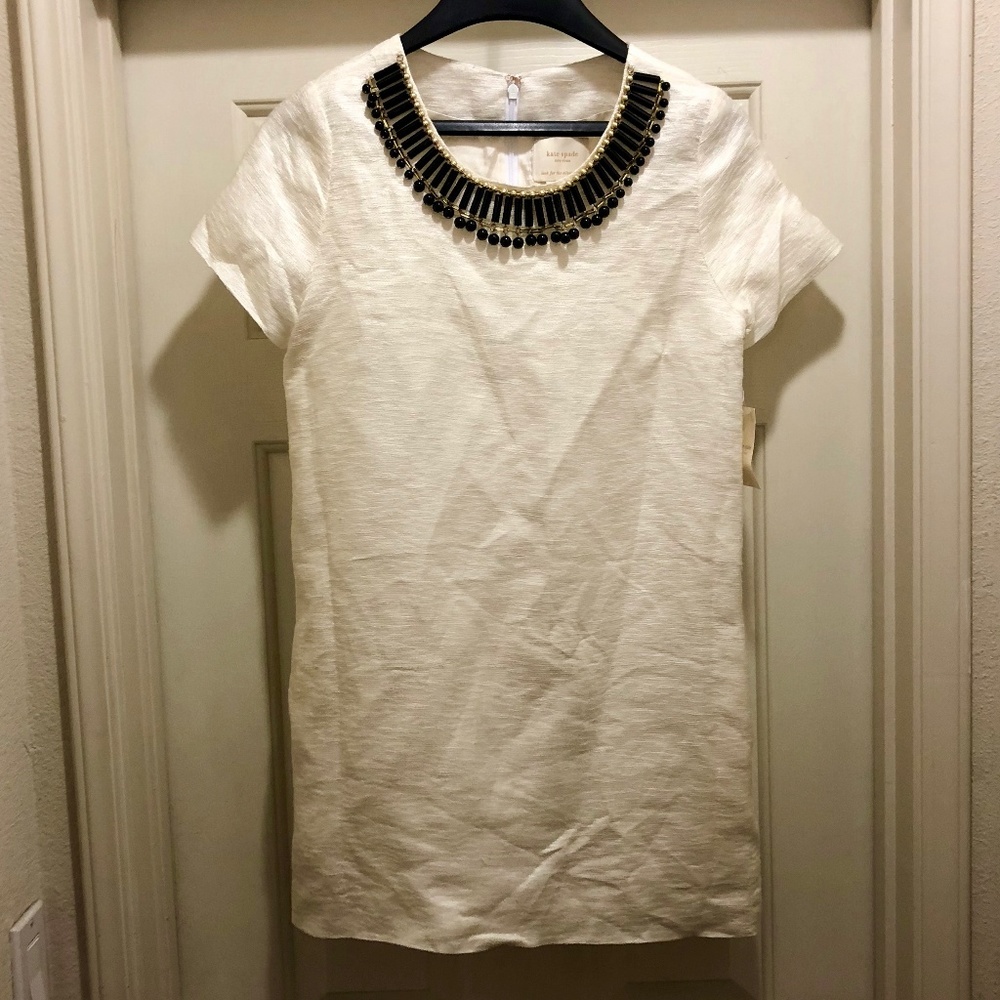 NEW Kate Spade Dress w/ Beaded Neckline | Size 2